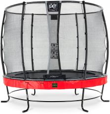 Батут с сеткой Exit Elegant Premium 253 cm red